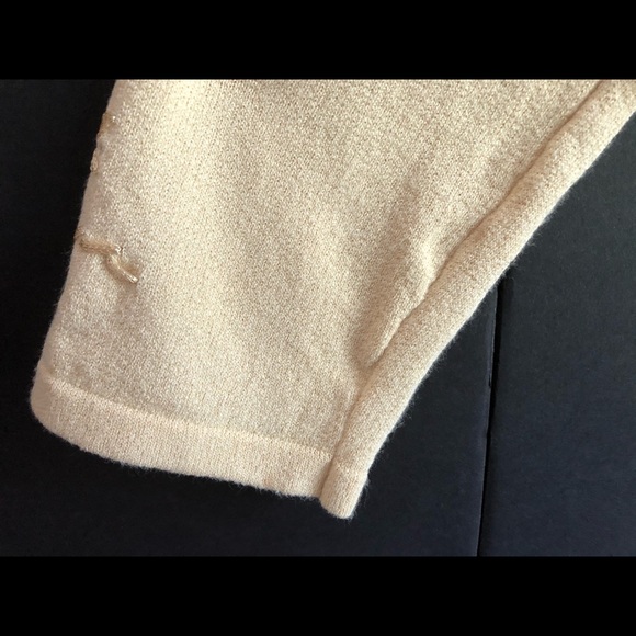 Talbots Yellow Dressy Button Cardigan Sweater - Picture 12 of 16